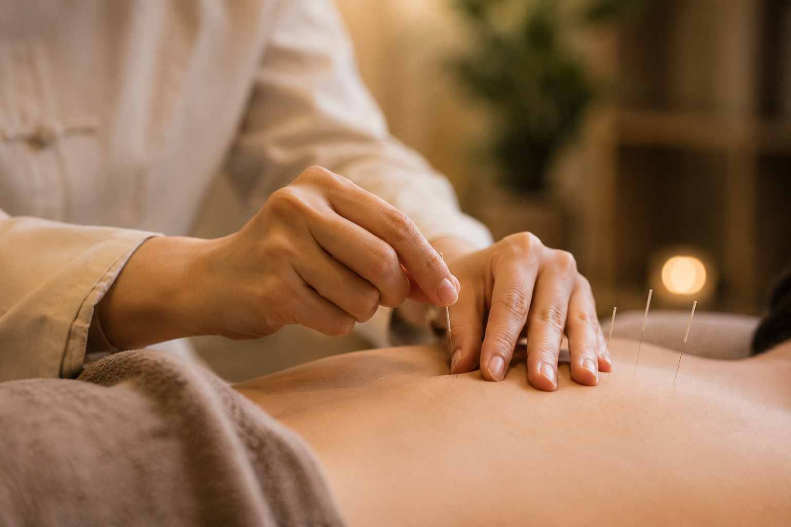 Acupuncture treatment in traditional Chinese medicine
